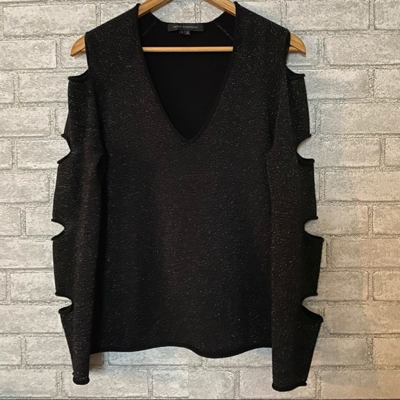 Skull Cashmere Tyrone Slash Sleeve Sweater - Picture 2 of 5
